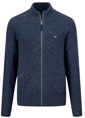 FYNCH-HATTON Donegal Strickjacke mit Stehkragen Navy/XXL