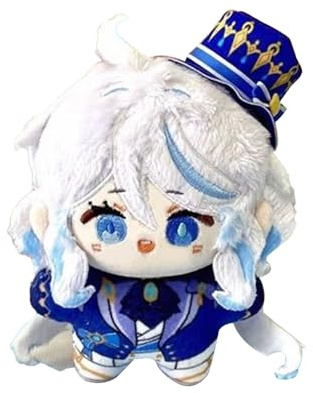 Xinchangda Furina Oreiller en peluche pour les fans de jeu 28 cm