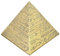 Alipis Metall Aschenbecher Pyramide Standascher Deko Büro Accessoire