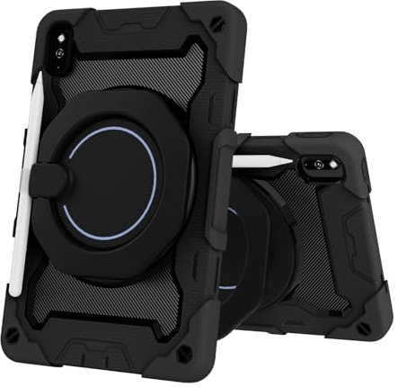 Funda para tableta Funda Compatible with niños compatible con Huawei MatePad 10.4 (2022/2020) (10.4 pulgadas, 2022), resistente, a prueba de golpes, TPU, soporte, funda protectora resistente con corre
