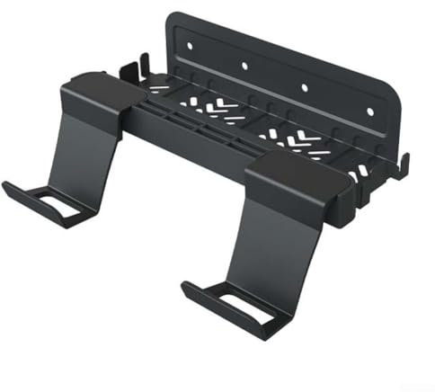 wenyouya Soporte de pared para Nintendo Switch 2, soporte de pared para controladores y juegos, soporte de pared de metal (negro)