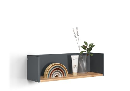 Livinity Waschmaschinenschrank Paolina, Anthrazit/Eiche, 67.8 x 20 cm