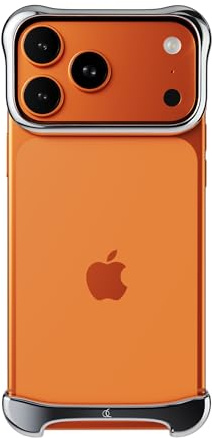 Arc Pulse iPhone 17 Pro Hülle (2025), minimalistischer Schutz mit Aluminium in Luftfahrtqualität & Elastomer-Einsätzen, stoßabsorbierend, 6,3 Zoll