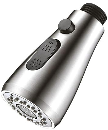 Brausekopf Küchenarmatur,Küchenarmaturen Ersatz Küchenbrause | Küche Spültischarmatur,Wasserhahn Aufsatz,2 Modi Brausekopf Küchenarmatur Ersatz (Sprüh, Durchfluss) Mit Stop-Taste Für Küche