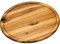 Kesper 28462 Plato de Pizza de Acacia, Madera, marrón, 32 x 32 x 5 cm