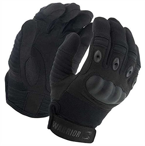 Handschuhe Warrior Omega Hard Knuckle Schwarz, Schwarz, L