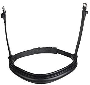 Collegiate Mono Crown Cavesson Noseband, Brown, Warmblood