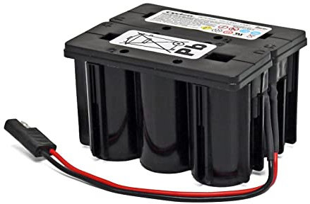 akku-net Enersys/Hawker Bleiakku, Monoblock 12V 2,5Ah mit Kabel & Stecker, 12V, Pb