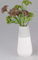 formano Deko Vase Whitestone konisch rund H. 23cm weiß grau