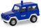 herpa 094825 – Man THW Einsatzfahrzeug, Mercedes Benz G-Klasse, Cars, Blaues Miniatur Auto, Modellbau, Miniaturmodelle, Sammlerstück, Kunststoff - Maßstab 1:87