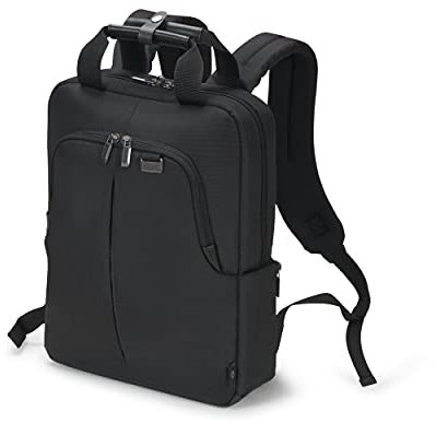 Dicota Unisex's Laptop Backpack Eco Slim PRO 12-14.1, Black, One Size