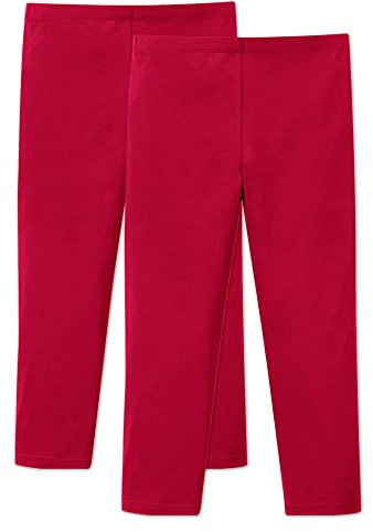 ORIGINAL BASICS Leggings Capri da bambina a 3/4 in cotone (1-3 confezioni), 2 confezioni (fucsia), 152 cm-164 cm