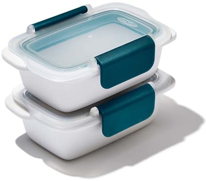 OXO Good Grips Prep & Go Snack Container, White, 0.135L