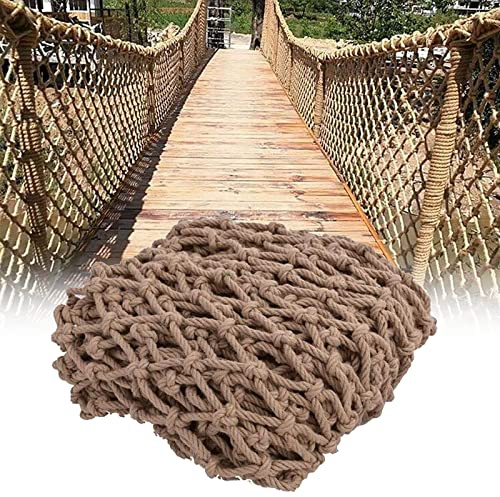 Kinder-Haustier-Sicherheits-Schutznetz-Seil, 8 mm dickes Treppen-Balkon-Geländer-Gartenzaun-schützendes Anti-Fall-Netz-Seil, Decken-Foto-Wand-Dekorations-Netz zum Aufhängen von Kleidungsnetz 1×10m