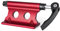 Dachgepäckträger Fahrradträger Auto Dach Fahrrad Vorderradgabel Befestigungsclip Unterstützung Installation Halter Schloss LKW Radfahren Halterung Relingträger (Farbe : Red)