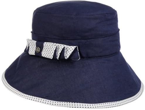 LIERYS Dotted Edge Schlapphut Knautschbarer Stoffhut Sonnenhut Damen Made in Italy Frühjahr Sommer
