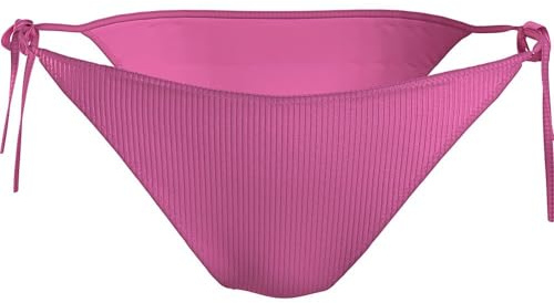 Calvin Klein Bas de Bikini Femme à Nouer, Rose (Bold Pink), XL