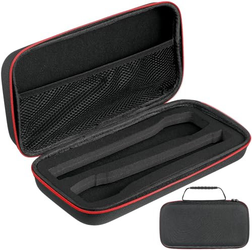 MAGICLULU Microphone Storage Box 1Pcs Case Dual Mic Bag Portable Handheld Mic Storage Bag with Classic Zipper Carrying Travel Case Hard Pouch Pouch for Travel and Organization