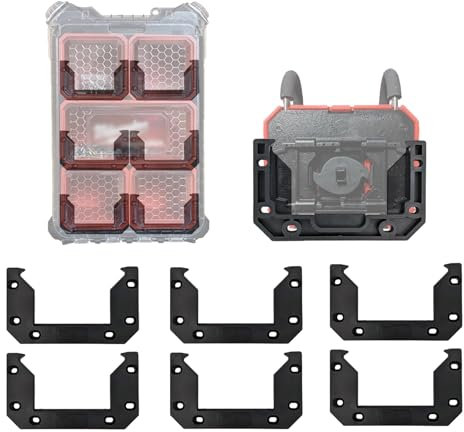 StealthMounts Cleat 'n' Feet Packout Mounting Cleats V2 - Compatible with Packout Boxes| Packout Cleats | Packout Mount | Packout Wall Mount