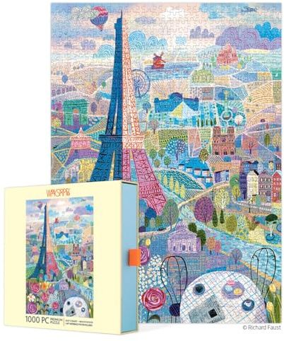 Paris Puzzle mit 1000 Teilen