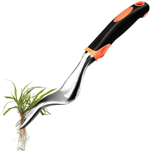 Arrache Mauvaise Herbe, Darryy Désherbeurs Manuels, Tire Racine Mauvaise Herbe, Longueur : 29 cm, Extracteur de Mauvaises Herbes, Outil de Desherbage, Weeder, Enlever Herbes