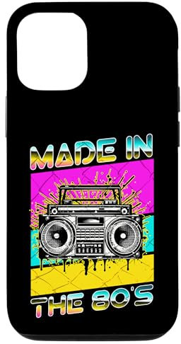 Hülle für iPhone 15 Hergestellt im 80er Jahre 1980er Boombox Graffiti 80er Jahre Hip-Hop-Stil