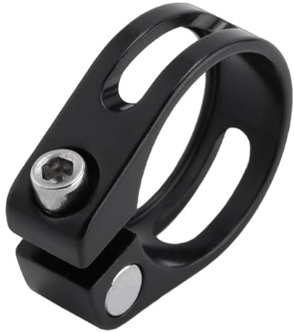Sattelstützen-Rohrschelle | Schnellspann-Sattelklemmen | Fahrradzubehör, hohe Härte, 28,6 mm/31,8 mm/34,9 mm für Falträder, Rennräder