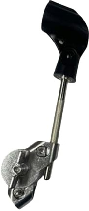 rockible Drum Microphone Mount,Tom Cymbal Holder Clamp,Professional Tom Mount Bracket Rack Clamp,Microphone Stand,Bass Drum Mic Clip, short