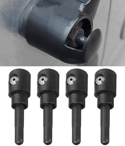 Flaconi 4PCS Boquilla Lavaparabrisas Trasero para Coche,Boquilla del lavaparabrisas Trasero,Boquillas de Chorro de Agua Limpiaparabrisas Trasero,Perfectamente a Muchos Tipos Diferentes de Automóviles