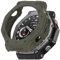 Rugged Armor Case para Amazfit T-Rex 3, funda protectora de silicona suave, funda protectora a prueba de golpes para Amazfit T-Rex 3 Outdoor Smartwatch (verde)