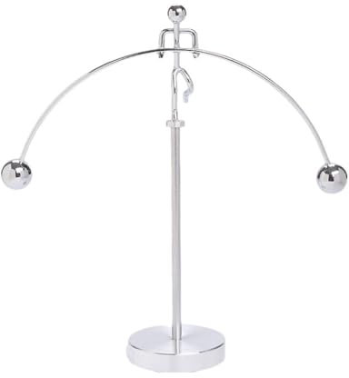 Newton Pendel, Balance-Ball, Wiege, Handwerk, Tumbler, Trommel, Dekompression, Dekoration, Schreibtisch, Spielzeug, Klassenzimmer, Bälle, kleine Taschenlampe, interaktives wissenschaftliches Pendel,