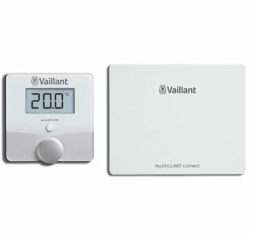 Vaillant SensoROOM Connect Cronotermostato evolucionado wi-fi, blanco 0010035734