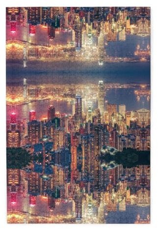 Adult Hong Kong Jigsaw Puzzles, Christmas Jigsaw Gifts, One Thousand Piece Puzzles, Adult Gifts, Children'S Puzzles