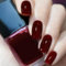 Cherry Red Nail Polish, Dark Red Gel Nail Polish 15ml Non-Toxic, Long-Lasting Chip-Resistant and Quick-Dry Red Nail Polish for Girls Women Salon and Home DIY Nail Art