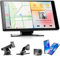 Carplay - Schermo per auto, 7 pollici, HD, portatile, touch screen, con telecamera di backup, ricevitori audio per auto con Android wireless, controllo vocale, Mirror Link, navigazione GPS
