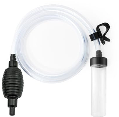 Laifoo 5ft-S Aquarium Siphon Vacuum Cleaner for Fish Tank Cleaning Gravel & Sand