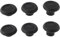 SG Store 6 Piezas de Repuesto para Joystick de Juego Compatible con PS5 Joystick El Controlador de Simulación 3D Color Negro