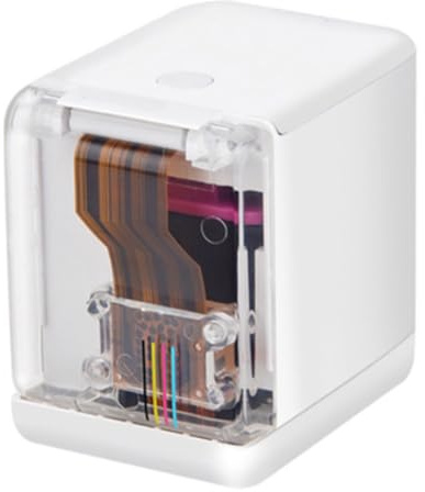 Asyduey Printer Mobile Color Mini Handheld Printer Portable Wifi Printers Handheld (Printer +Ink)