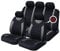 Xtremeauto® Classic Car Seat Covers Set Front & Rear complete with headrest Covers (Grey)