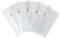 Favorit Buchumschläge mit Etikett, 10 Stück. Transparent, Polypropylen (PP), Klappverschluss, Einfarbig