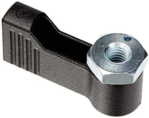 HALDER 24101.0232 Drehriegel, Schwarz, d1=17 mm