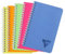 Clairefontaine 328535C - Spiralblock, Linicolor 11 x 17 cm, 100 Seiten, kariert, Umschlag aus Polypropylen, zufällige Farbauswahl