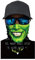 Writtian Multifunktionstuch Herren Damen Atmungsaktiv Schnelltrocknend Wind Motorrad Gesicht Mundschutz Lustig Skull Chopper Mund-Tuch Halsschlauch Halstuch mit Motiv