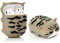 YIGEYI Silikon Hülle Kompatibel mit Airpods 1 & 2 Funny Cute 3D Cartoon Case Cover[Nette Tier-Haustier-Reihe Papa] (Katze grau)