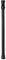 Tissting 25-40cm Teleskopstange Vorhangstange, Vorhangstange ohne Bohren Schwarz Klemm Gardinenstange Duschvorhang Stangen Telescopic Wardrobe Tail Tension Rod