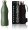 Dowabo Isolierflasche - Edelstahl Trinkflasche, BPA-frei, kohlensäuredicht, auslaufsicher - inklusive Bottle-Bag - Olive 750 ml