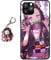 Staremeplz Hülle für iPhone 13 Pro Max Anime Handyhülle [Mit Schlüsselbund] Cartoons Silikon Sanft Bumper Case Hülle für iPhone 13 Pro Max