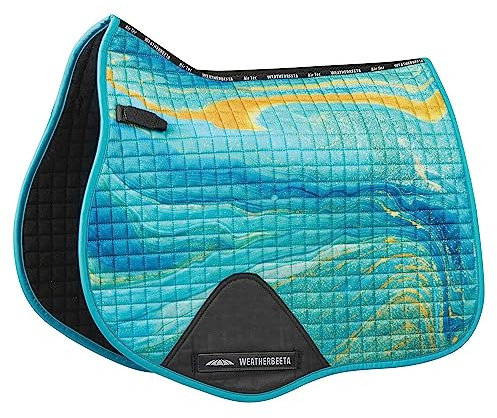 Weatherbeeta - Schabracke Prime All Purpose, Marmoriert (Pony) (Blau/Orange)
