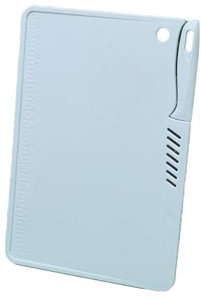 Plastic Utility Cutting Board with Storage Knife,Flexible Chopping Board 11.42 x 7.87 inch,Kitchen Peeler Set,Professional Chopping Boards with Hanging Hole,Double Sided Chopping Board Non-Slip