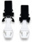 Replacement Striker Bin Catch Set compatible with Brabantia Touch Waste Bin lid catch unit lock 20L, 30L, 40L, 45L, and 50/60L (Pack of 2 Pairs)